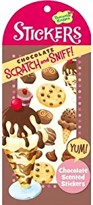 Peaceable Kingdom Scratch and Sniff Chocolate Scented Sticker Pack