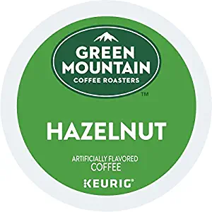 Green Mountain Coffee Roasters Hazelnut, Single Serve Coffee K-Cup Pod, Flavored Coffee, 6 Pack (72 Count total)