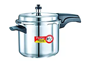 Prestige 3.5L Alpha Deluxe Induction Base Stainless Steel Pressure Cooker, 3.5-Liter