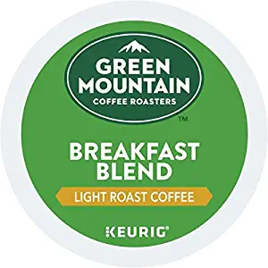 Green Mountain Coffee Roasters Breakfast Blend Single Serve K-Cup Pods for Keurig Brewers, 72 Count