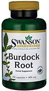 Swanson Burdock Root 460 Milligrams 100 Capsules