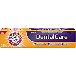 Arm & Hammer Dental Care Fluoride Toothpaste, Advance Cleaning, Maximum Strength, Fresh Mint 6.3 oz (178 g) (Pack of 3) - Packaging May Vary