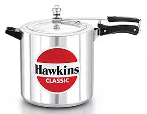 Hawkins HA12L Classic Aluminum Pressure Cooker, 12-Liter