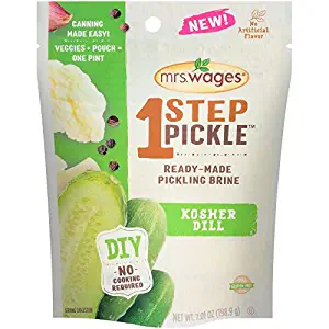 Mrs. Wages 1 Step Pickle Ready-Made Pickling Brine, Kosher Dill, Pack of 3