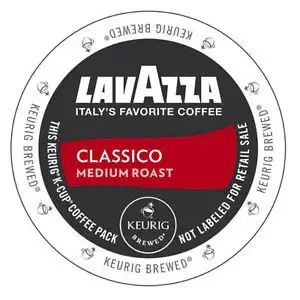 LAVAZZA COFFEE K CUPS CLASSICO MEDIUM ROAST 10 CT