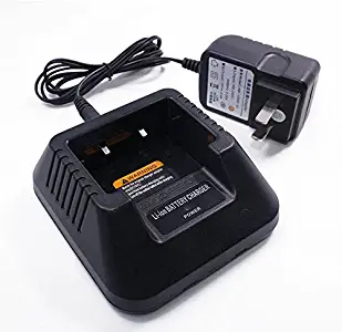 Baofeng Battery Charger 100v-240v with US Adapter for DM-5R UV-5R UV-5RA UV-5RE BF-F8HP UV-5X3 UV-R3 V2+ Plus Series Two-Way Radio Walkie Talkie