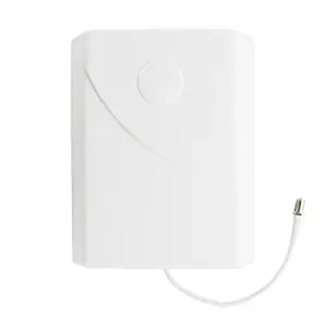 weBoost Indoor Wall Mount Panel Antenna with F-Female Connectors (75 Ohm): 700-2700 MHz – White (311155)