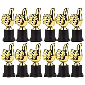 Trophy Plus Thumbs UP Award Trophies (1 Dozen)