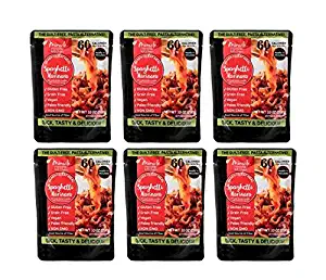 Miracle Noodle Ready to Eat Spaghetti Marinara Meal, Shirataki Noodles, Pasta Alternative, Gluten Free, Paleo Friendly, 10oz (Pack of 6)