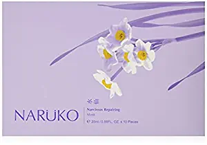 Facial Mask by Naruko - Narcissus - Repairing - Hydrate - 10 Piece