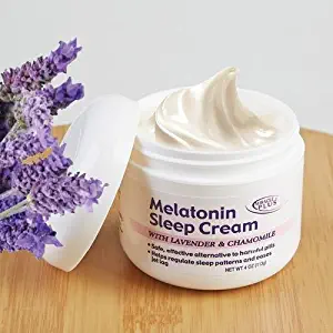 Melatonin Sleep Night Cream With Lavendar & Chamomile (4oz)