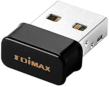 Edimax 2-in-1 N150 Wi-Fi & Bluetooth 4.0 Nano USB Adapter, EW-7611ULB (4.0 Nano USB Adapter)