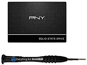 PNY CS900 240GB 2.5" Sata III Internal Solid State Drive (SSD) (SSD7CS900-240-RB) Bundle with (1) Everything But Stromboli Magnetic Screwdriver