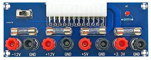 ARCELI XH-M229 Desktop PC Chassis Power ATX Transfer to Adapter Board Power Supply Circuit Outlet Module 24Pin Output Terminal 24 Pins