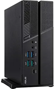 Asus PB60G-B5014ZD Desktop Computer - Core i5 i5-8400T - 8 GB RAM - 256 GB SSD - Mini PC - Black - Windows 10 Pro 64-bit - NVIDIA Quadro P620 - Wireless LAN - Bluetooth