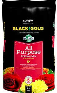 Black Gold 1310102 16-Quart All Purpose Potting Soil With Control