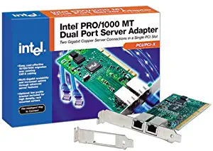 Intel PWLA8492MT PRO/1000 MT PCI/PCI-X Dual Port Server Adapter