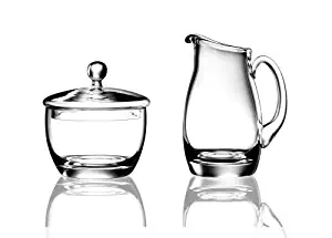 Luigi Bormioli Michelangelo Sugar and Creamer Set