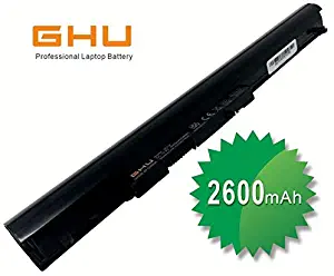 New GHU Battery Replacement for LA04 728460-001 38 wh Compatible with HP Pavilion Touchsmart 14 15 f111dx 776622-001 HSTNN-UB5M HSTNN-UB5N HSTNN-Y5BV TPN-Q129 TPN-Q130 TPN-Q131 TPN-Q132 2600 mAh