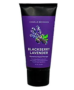 Camille Beckman Glycerine Hand Therapy Cream, Blackberry Lavender, 3 Ounce