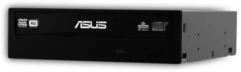 ASUS Internal 24X SATA Optical Drive DRW-24B3ST/BLK/G (Black)