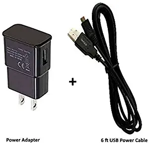 firePower USB Power Adapter + 6-Ft USB Cable for Fire TV Stick