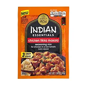 Simply Asia Indian Essentials Mild Chicken Tikka Masala Seasoning Mix 1.06 oz