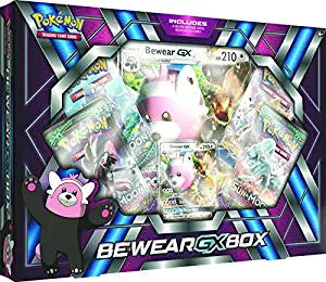 Pokemon TCG: Bewear Gx Box - 4 Booster Pack with A Foil Promo Card