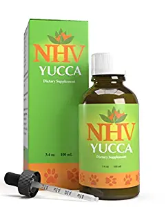 NHV Yucca - Natural Cat and Dog Pain, Arthritis, Anti-inflammatory and Appetite Aid - 100ml w/Dropper