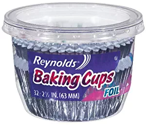 Reynolds Wrap Foil Baking Cups 32 Count (Pack of 8) Total 256 Cups