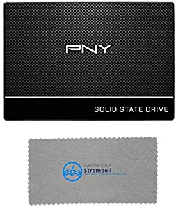 PNY CS900 120GB 2.5” Sata III Internal Solid State Drive (SSD) (SSD7CS900-120-RB) Works with Acer Aspire E 15, Aspire 1, Laptops - Bundle with (1) Everything But Stromboli Microfiber Cloth