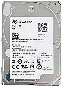 Seagate 4TB Laptop HDD SATA 6Gb/s 128MB Cache 2.5-Inch Internal Hard Drive (ST4000LM016)