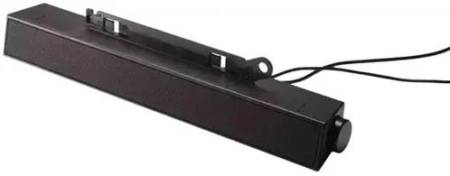 Dell C730C SoundBar Speakers AX510+AS510PA with Power Adapter for Dell UltraSharp - Black