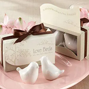 Love Birds Salt and Pepper Shakers Ceramic- Set of 20