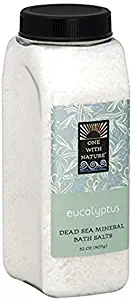 One With Nature Eucalyptus Bath Salt, 1.98 Pound