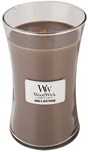 WoodWick Candle, Sand and Driftwood, Large