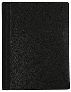 Office Depot Brand Spiral Stellar Poly Notebook, 6" x 9", 3 Subject, College Ruled, 120 Sheets, 56% Recycled, Black