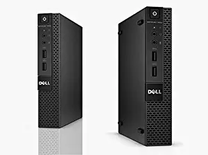 Dell Optiplex 9020 Ultra Small Tiny Desktop Micro Computer PC (Intel Core i5-4570T, 16GB Ram, 1000GB(1TB) Solid State SSD, WiFi, Bluetooth, HDMI Win 10 Pro (Renewed)