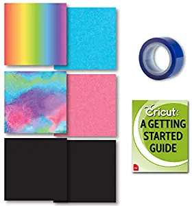 Cricut Infusible Ink Watercolor Splash, Rainbow and Black Bundle