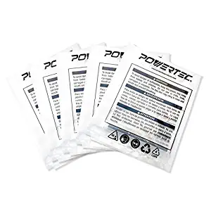 POWERTEC 70002 Clear Plastic Dust Collection Bags, 20-Inch x 43-Inch | Dust Collector Bags for machine with 20” Filter Drum – 5 Pack