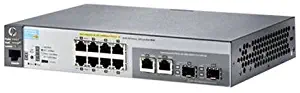 HP 2530-8G-PoE+ Switch - switch - 8 ports - managed - desktop, rack-mountable, wall-mountable