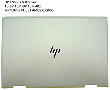 New Replacement for HP Envy X360 15-BP 15M-BP 15M-BQ 15.6" LCD Rear Top Lid Back Cover 924344-001 4600BX0G000 Silver