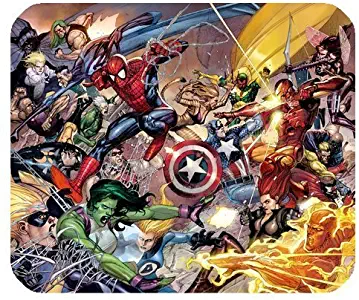 Marvel the Avengers 2 Age of Ultron Personalized Custom Gaming Mousepad Rectangle Mouse Mat / Pad Office Accessory And Gift Design-LL762