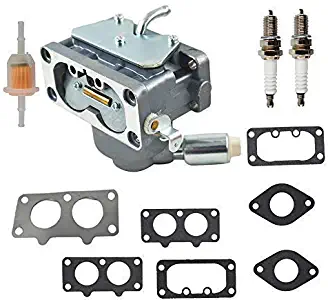 791230 Carburetor Carb with Gasket Kit Replacement for Briggs & Stratton V-Twin 4 Cycle 20HP 21HP 23HP 24HP 25HP Vertical Engines Replace # 799230 699709 499804 MIA10632