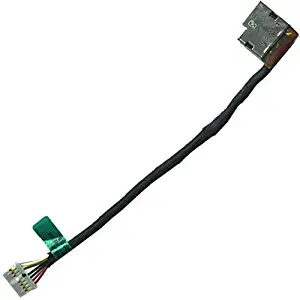 Replacement DC Power Jack Charging Port Harness Cable Plug in Connector Socket for HP 99736-Y57 799736-S57 15-AC163NR 15-AC