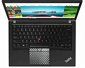 5-Pack Black Carbon Fiber Customized Touchpad Sticker for Lenovo Thinkpad T570 T560 T550 Yoga 720 730 13'' 15'' 100s 110s 11'' Legion Y520 R720 ideapad 320 330 15'' (Model:T480/T480s)