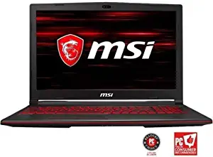 MSI GL Series GL63 8RC-076 Gaming Laptop GTX 1050 2 GB i7-8750H 15.6" Windows 10