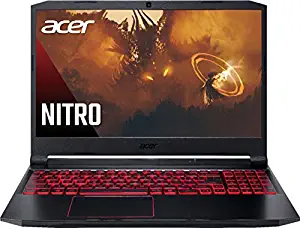 Acer Nitro 5 15.6" Laptop AMD Ryzen 5 4600H NVIDIA GeForce GTX 1650 with 4GB GDDR6 16GB DDR4 RAM, 128GB PCIe SSD, 1TB HDD, Backlit Keyboard, Windows 10 Home Obsidian Black