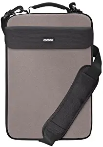 Cocoon CLS407GY Nolita II Neoprene 16" Laptop Sleeve Includes Grid-IT! Accessory Organizer (City Gray)