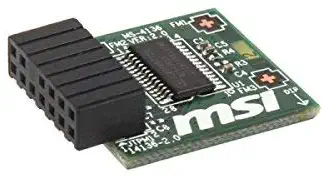 MSI 914-4136-105 TPM 2.0 Module Infineon Chip SLB 9665 TT 2.0